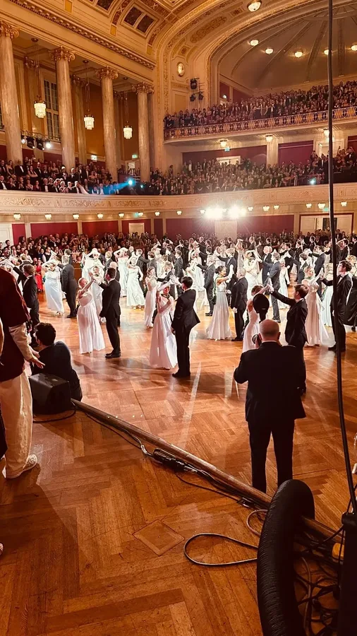 The Jetset Society performing as a live band at a ball in Vienna