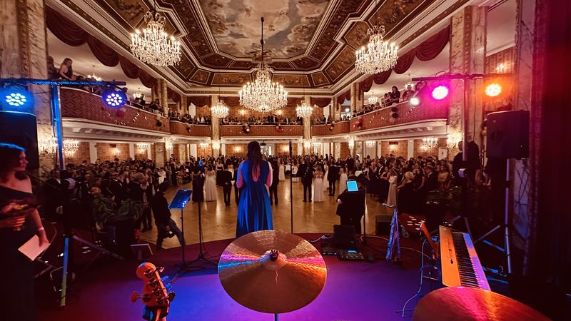 The Jetset Society als Galaband bei einem Gala-Abend
