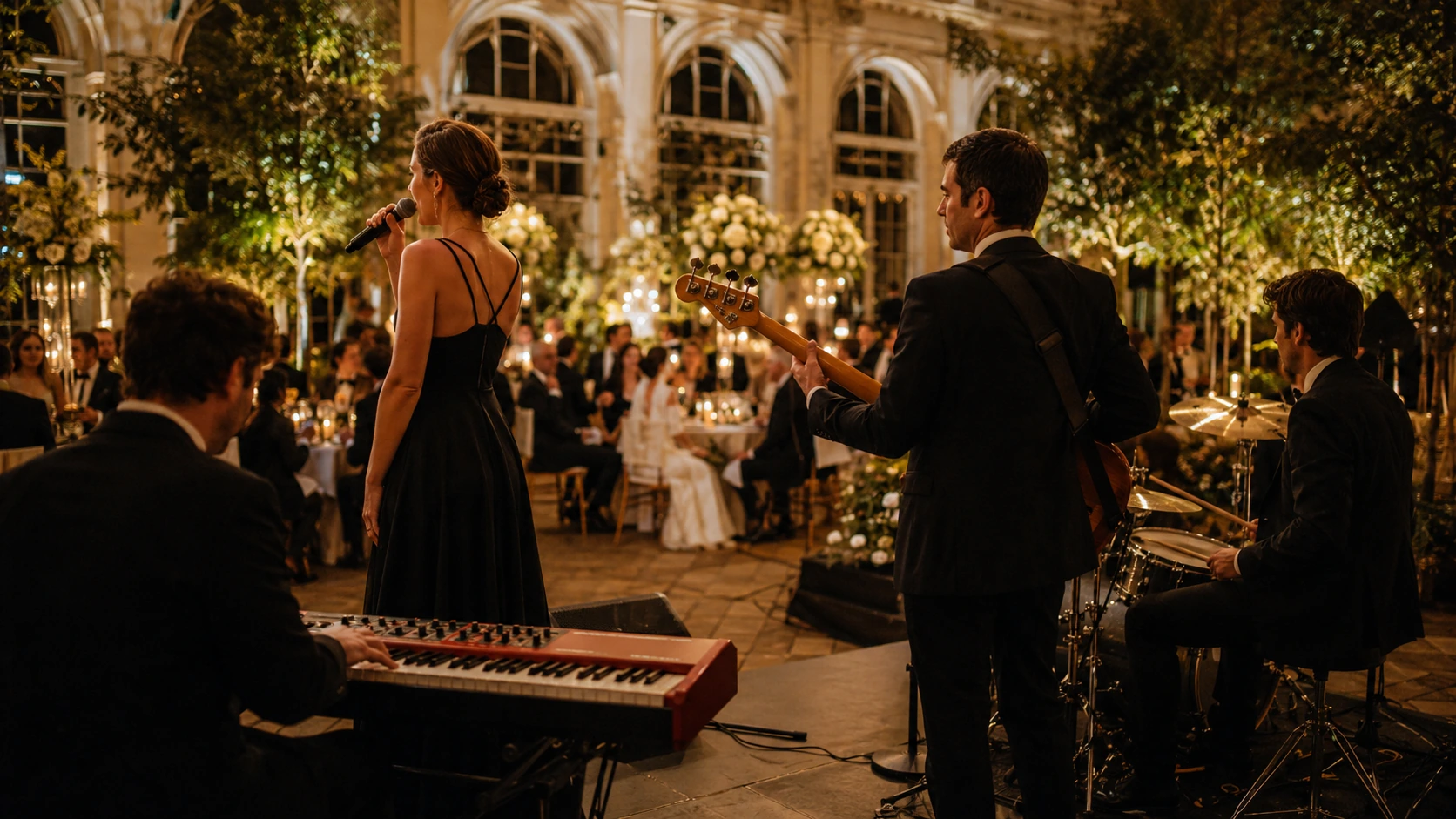 The Jetset Society als Hochzeitsband für Empfang und Dinner